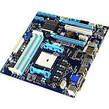 Плата під AMD Socket FM2 GIGABYTE GA-F2A75M-D3H - 4 СЛОТА DDR 3 / з HDMI / SATA 3 / USB 3.0 sFM2, фото 2