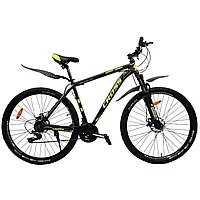 Велосипед 27.5" Hunter 2025 Рама-17" Чорно-жовтий