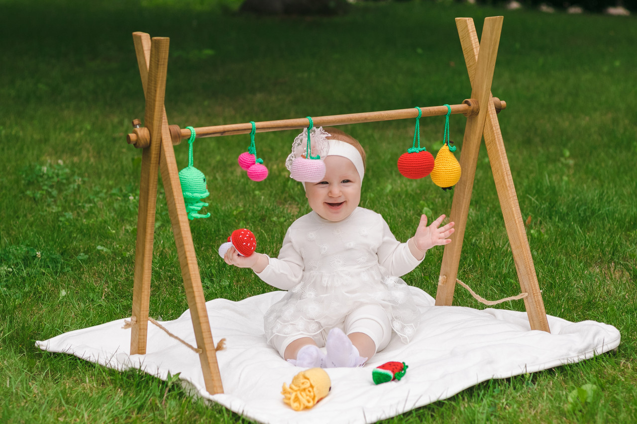 Розвиваючий дитячий мобіль Підставка для іграшок