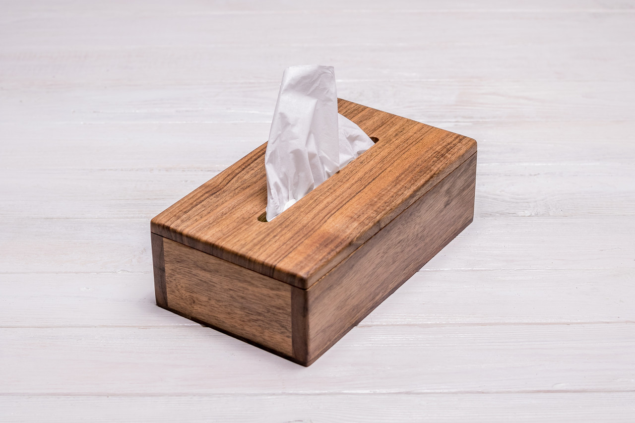 Серветниця із дерева Диспенсер для серветок з логотипом для дому ресторану