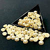 Напівбусини перламутрові 8мм, 10 гр/уп - колір БЕЖОВИЙ, фото 2