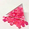 Напівбусини перламутрові 8мм, 10 гр/уп - колір рожевий #52 з АВ покриттям, фото 2