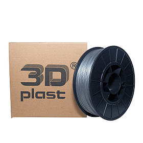 Філамент PETG (CoPET) 1,75мм 0,85кг, сірий-металік