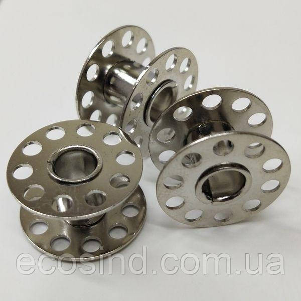 Шпулька 11 мм/21 мм для швейних машин (метал з отворами), фото 1