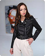 Жіноча куртка косуха коротка.Чорна і біла. Є розміри.