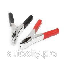 Затискач електричний №3 (крокодил, 50А, компл. 2 шт.), фото 1