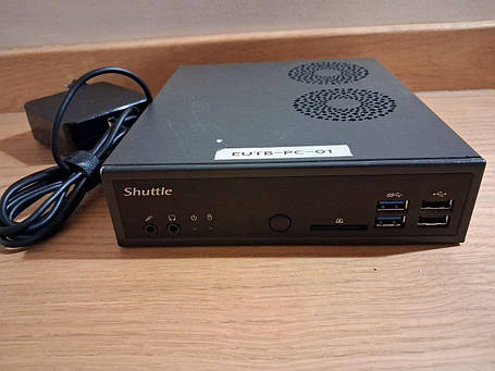 Б/в Неттоп Shuttle XPC slim DH310 USFF| Core i3-8100| 8 GB RAM| 256 GB SSD| UHD 630, фото 1