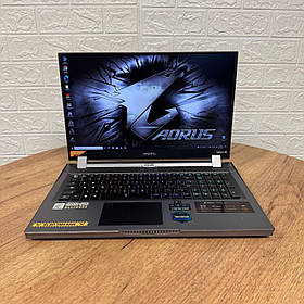 Б/в Ігровий ноутбук Б-клас Gigabyte Aorus 17G XC 17.3" 1920x1080| i7-10870H| 16GB RAM| 1000GB SSD| RTX 3070 8GB