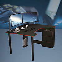 Комп'ютерний стіл геймерський Буст письмовий кутовий сучасний ігровий для пк комп'ютера геймера школяра геймерські столи