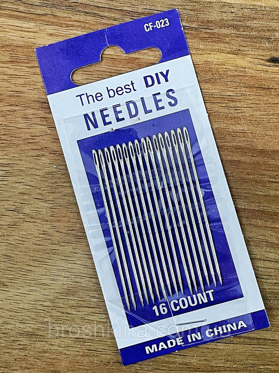 Голки для ручного шиття NEEDLES 16 шт/комплект