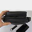 Стильна чоловіча шкіряна сумка через плече – преміальна якість та місткість , велика чоловіча сумка, фото 10