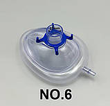 Маска анестезіологічна наркозна реанімаційна №6, фото 2