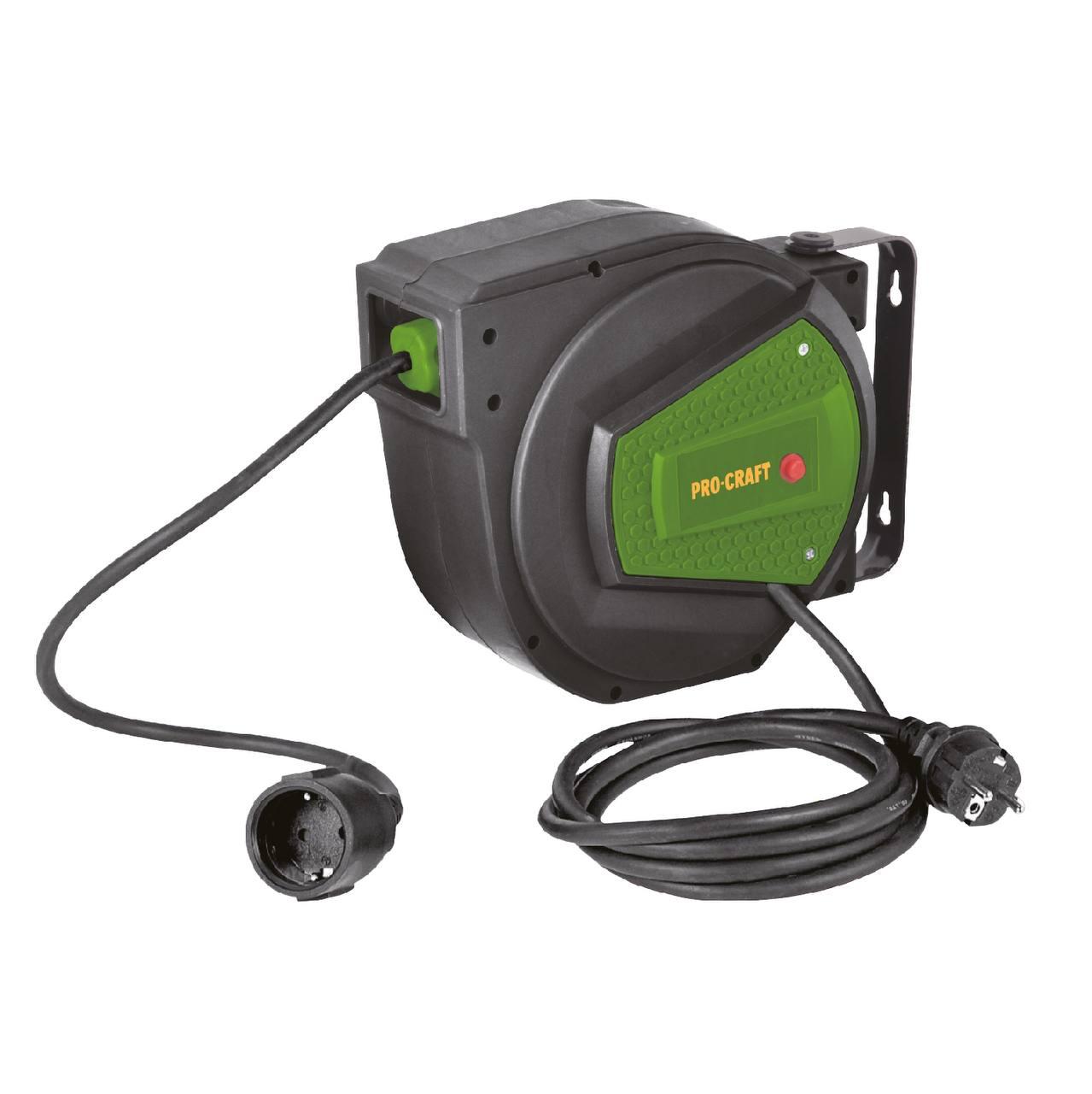 Подовжувач на котушці Procraft EK25N 3x1,5 мм², 25 м