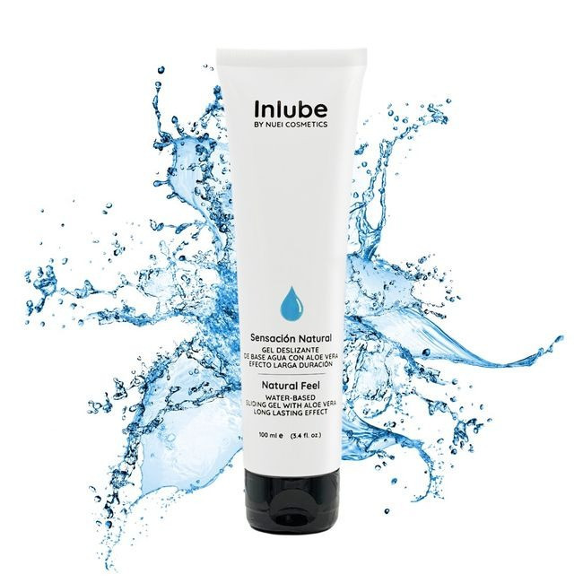 Лубрикант с алое вера Nuei INLUBE Natural Feel водная основа, 100 мл