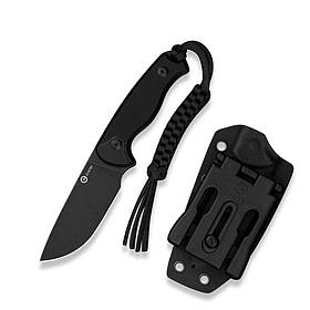 Ніж Civivi Timberbark C23094-1: Фіксований Full-Tang, сталь Sandvik 14C28N, Drop Point, G10, чохол