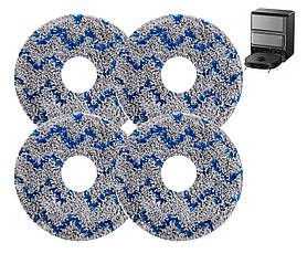 Комплект із 4 мікрофібрових насадок для робота-пилососа Midea V12