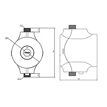 Насос рециркуляційний SHIMGE HBS24-12, Hmax 12 м, Qmax 1.38м³, фото 5