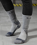 Термошкарпетки 5.11 Level 2- 6” із вставками gray KT6010714 - універсальний розмір-40-46 solve, фото 3
