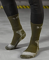 Термошкарпетки 5.11 Level 2- 6” із вставками olive KT6010715 - універсальний розмір-40-46 solve