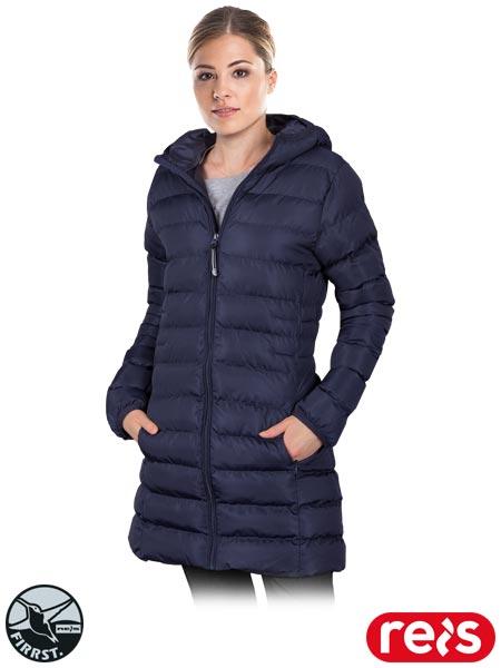 Куртка жіноча чорна утеплена зимова синя REIS Польща TUWA G, фото 1