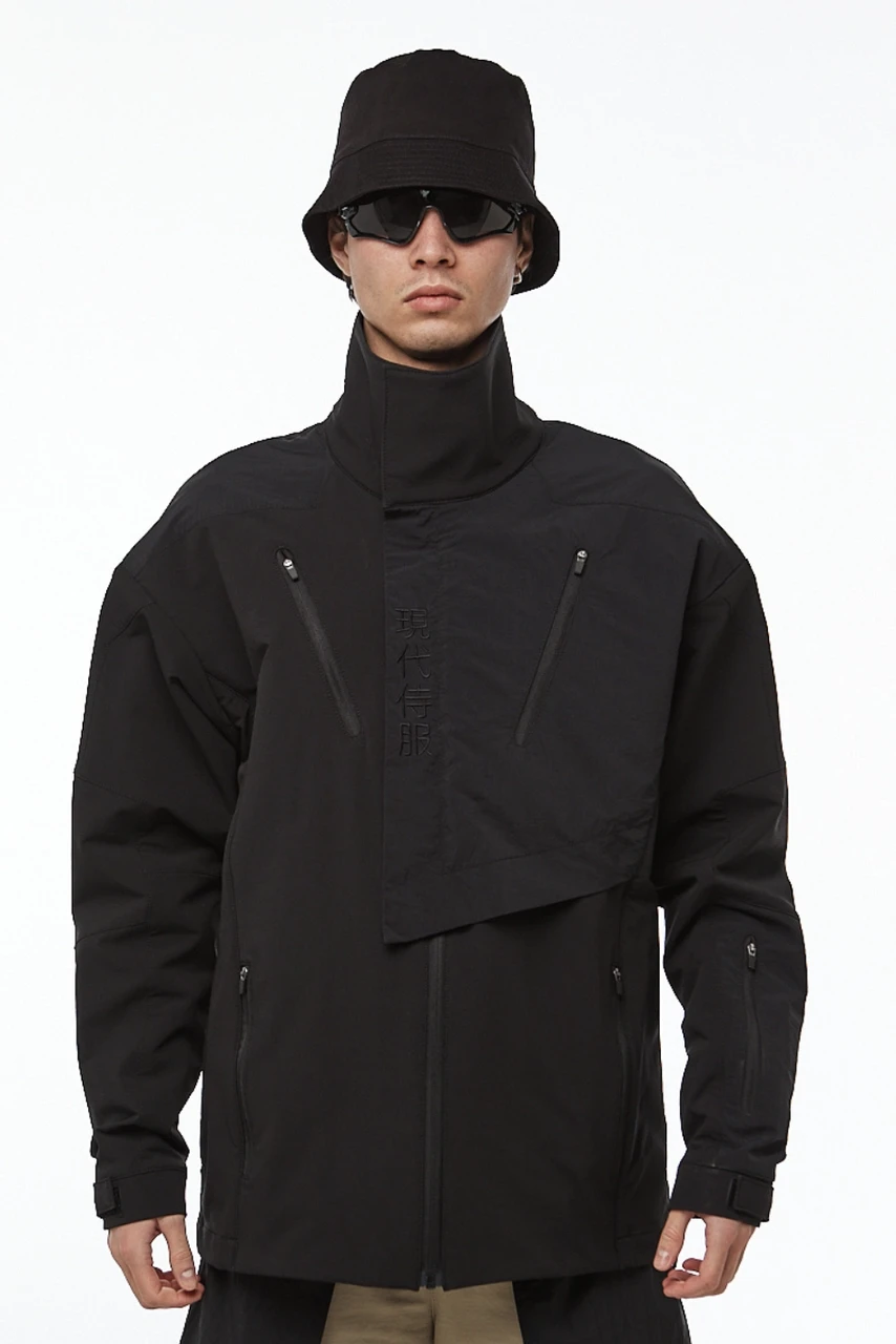 Демісезонна куртка з нейлону "Сьогун", чорний ,  розмір S, M, L, XL, ХXL