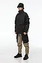 Демісезонна куртка з нейлону "Сьогун", чорний ,  розмір S, M, L, XL, ХXL, фото 7
