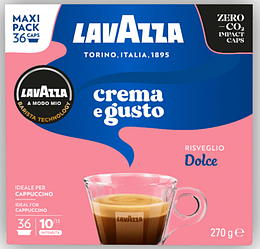 Кава в капсулах Lavazza A Modo Mio Crema e Gusto DOLCE (36 капсул)