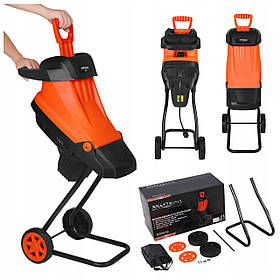 Електричний подрібнювач гілок садовий 3500 Вт (4200 об/хв) 45 мм Kraft & Dele KD5210