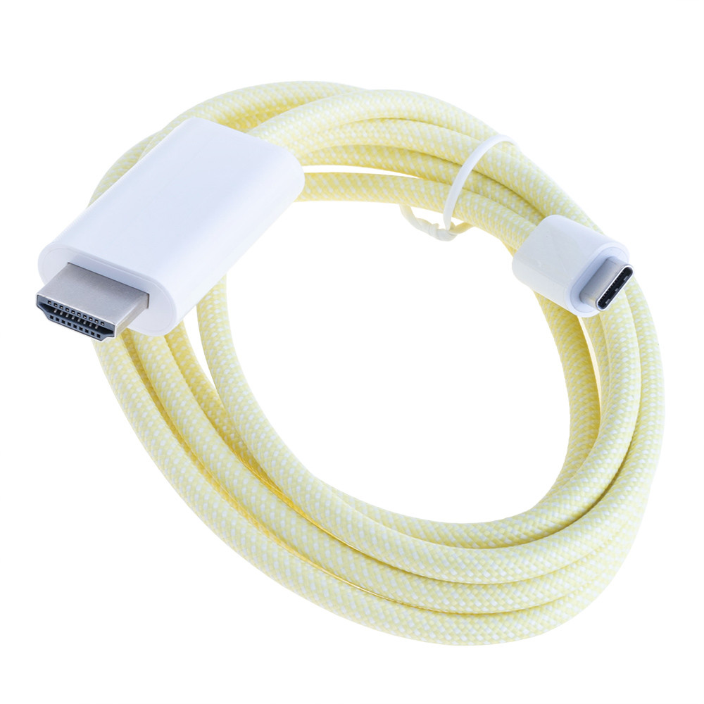 Кабель перехідник HDMI "тато" в USB type-C 2 метри YiChen