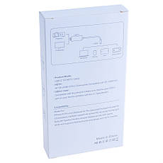 Кабель перехідник HDMI "тато" в USB type-C 2 метри YiChen, фото 4