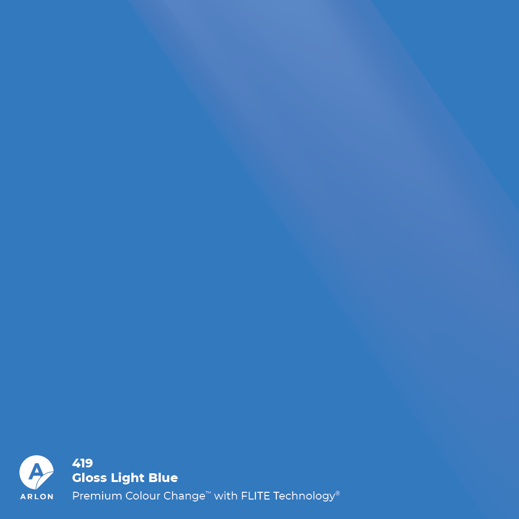 Глянцева плівка Arlon Gloss Light Blue 419