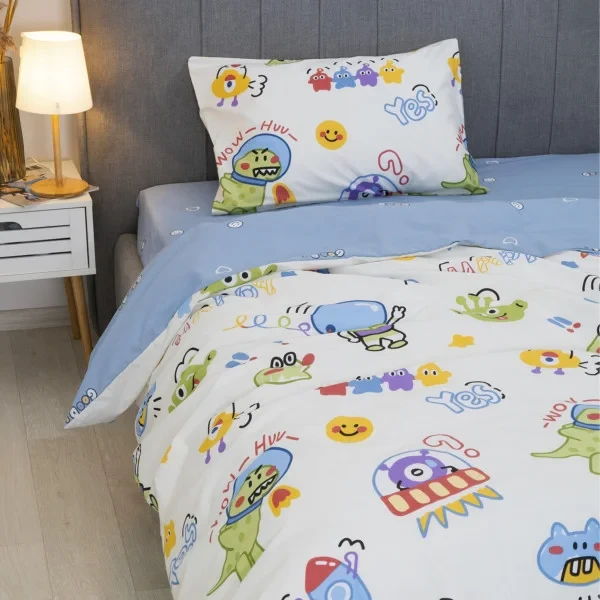 Комплект постільної білизни Viluta підлітковий Сатин Twill 730