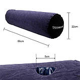 Надувна багатофункціональна подушка для сексу Sexpad L з отвором для фалоімітатора, фото 4