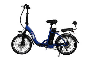 Складаний електровелосипед Tecros С2 48v 15ah 1000w 20" 40 км/год