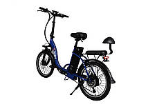 Електровелосипед Tecros С2 48v 20ah 500w 20" 40 км/год складаний, фото 3