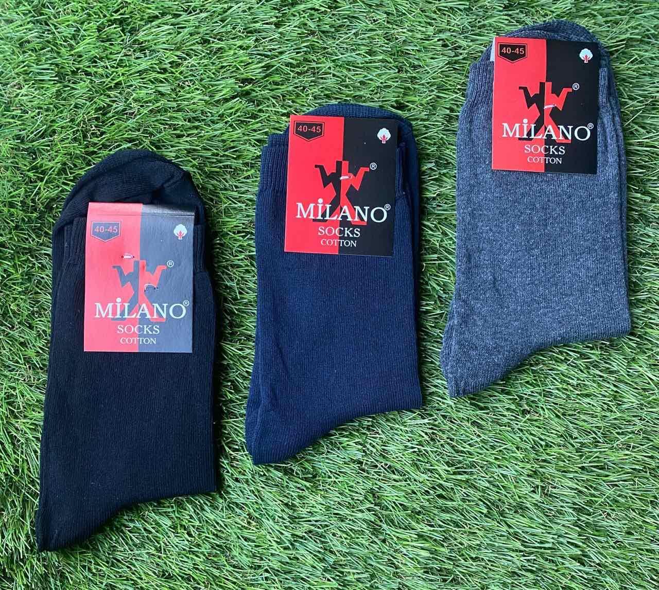 Чоловічі якісні шкарпетки "Milano", 40-45 р-р.. Шкарпетки чоловічі асорті