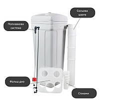 Сольовий бак BTS-100+ поплавковий клапан Brine Valve