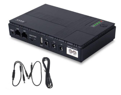 Резервне джерело живлення DC1018 для роутера 5,9,12 В 10400 maH