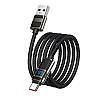 Кабель для швидкої зарядки та передачі даних USB на Type-C HOCO U137 |66W, 1.2 м| Чорний, фото 4