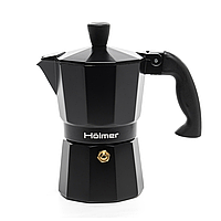 Гейзерна кавоварка Holmer CF-0100-B Black Moon