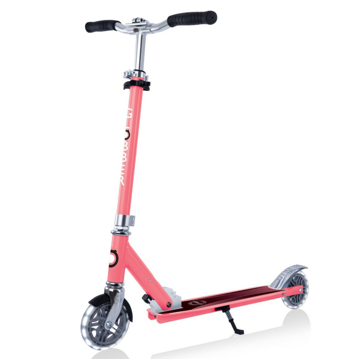 Самокат двоколісний GLOBBER серії Flow Element Lights, Рожевий, фото 1