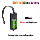 IP мінікамера 1080p на шлейфі Wi-Fi з датчиком руху відеоняня з віддаленим доступом, приховане відеоспостереження, чорна, фото 4