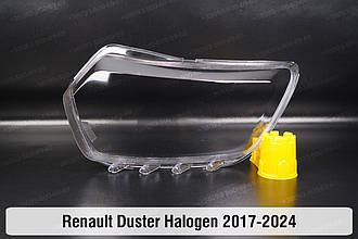 Скло фари Renault Duster Halogen (2017-2024) ліве