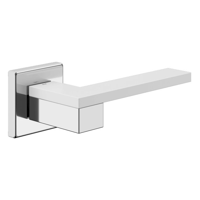 Ручка DND ESA, VIS-квадрат, хром/білий (к-т)