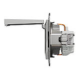 РОЗЕТКА З КРИШКОЮ, З ЗАЗЕМЛЕННЯМ ASFORA АЛЮМІНІЙ Schneider Electric  EPH3100161, фото 5