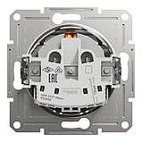 РОЗЕТКА З КРИШКОЮ, З ЗАЗЕМЛЕННЯМ ASFORA АЛЮМІНІЙ Schneider Electric  EPH3100161, фото 4