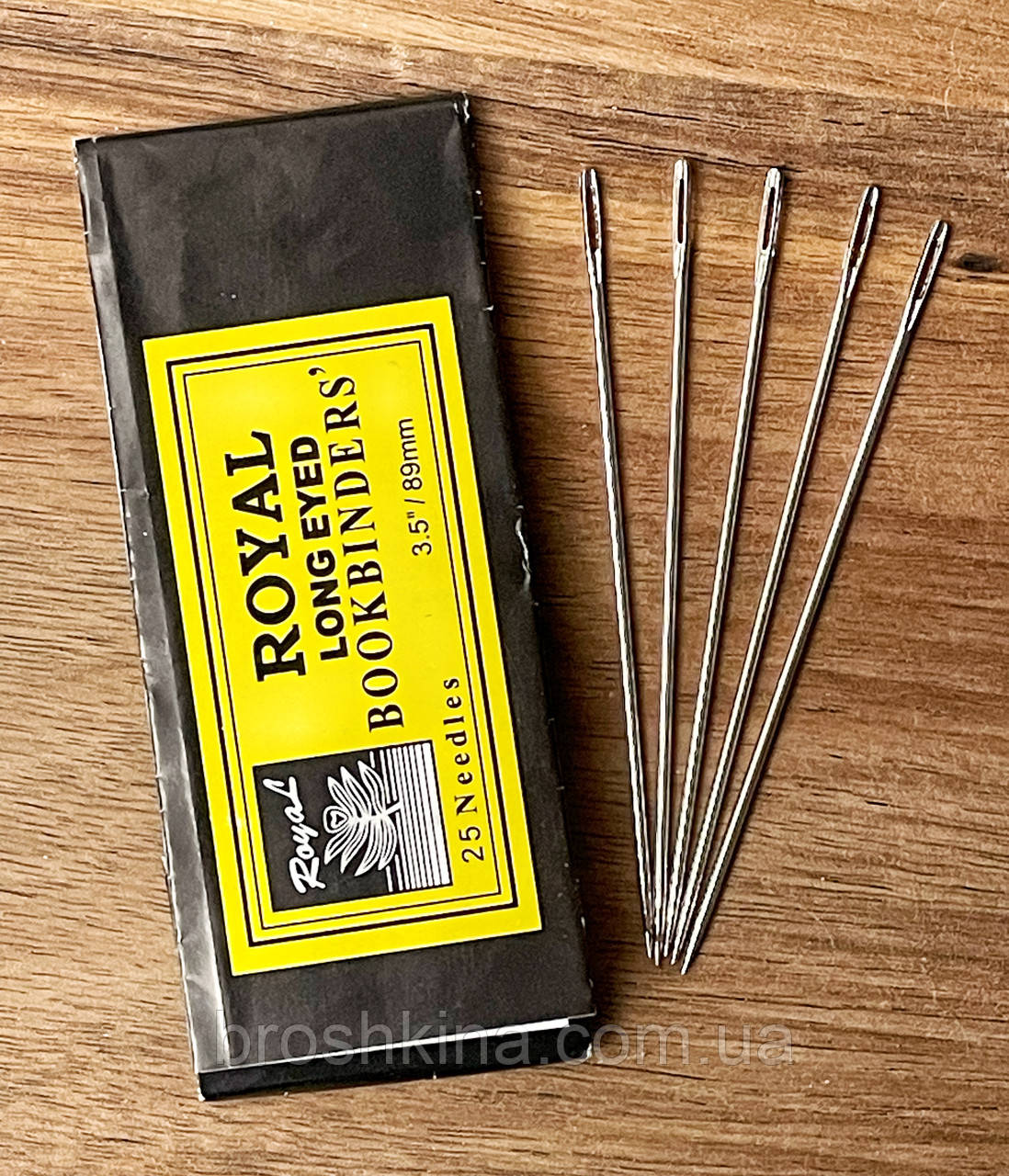 Набір циганських голок 3.5 для шиття ROYAL 25 шт/уп, фото 1