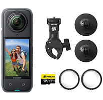 Панорамна камера Insta360 X4 360 8K Camera Motorcycle Kit (CINSABMA_X405)