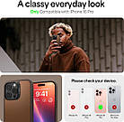 Чохол Spigen Cyrill Kajuk Magsafe Saddle Brown для iPhone 16 Pro ACS08406, фото 7