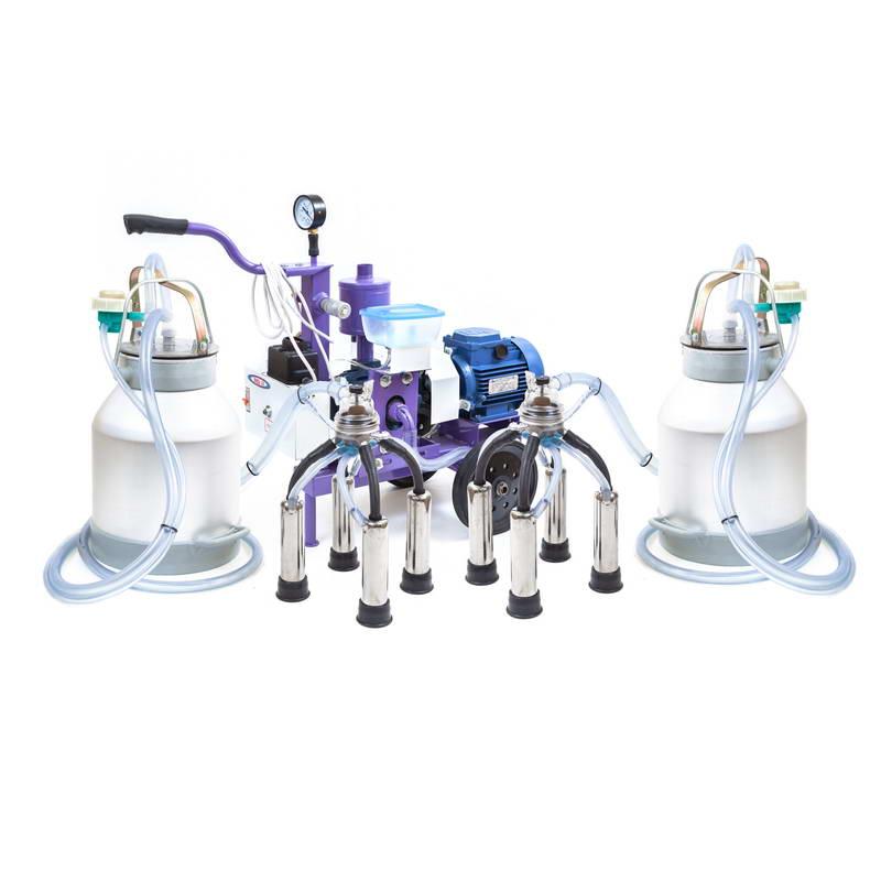 ХЗДО УІД-20 М115 Нержавійка (два відра) доїльний апарат для корів, фото 1